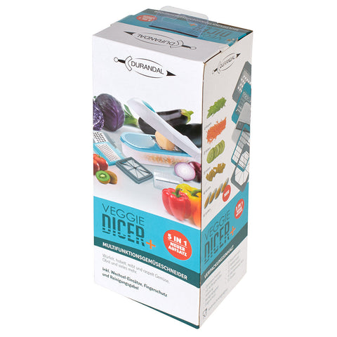 Veggie Dicer plus blau