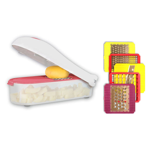 Veggie Dicer plus blau