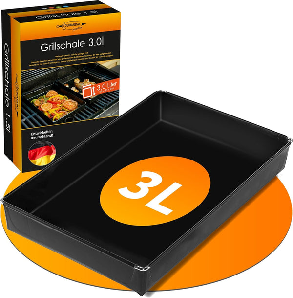 Grillschale Aluminium | 3l