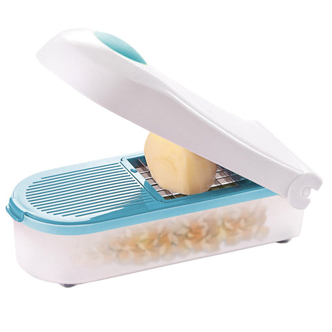 Veggie Dicer plus blau