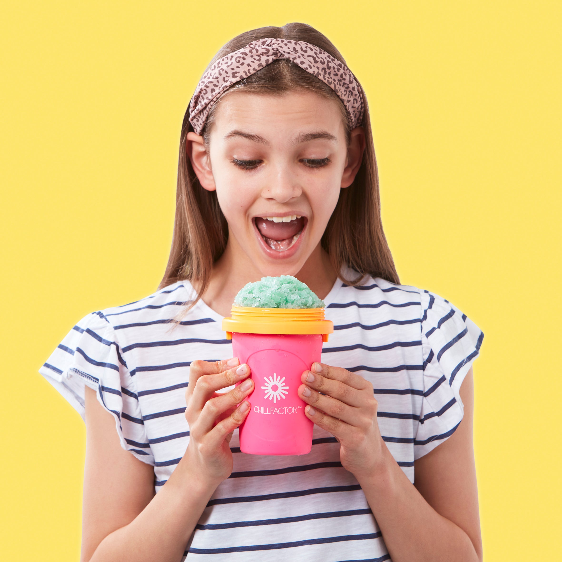 Chillfactor Slushy Maker NEON pink