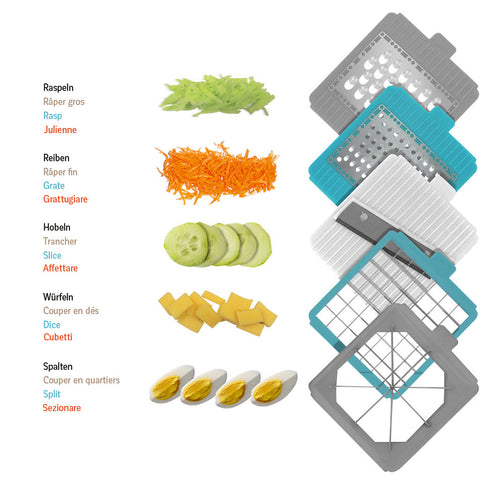 Veggie Dicer plus blau